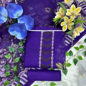 জম জম পেটেল থ্রি পিস