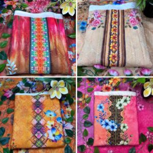 সাবলিমেশন ডিজিটাল  প্রিন্ট ক্রোসেট থ্রি পিছ